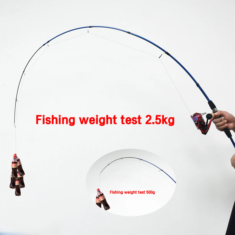 BIUTIFU Baitcasting Spinning Mini Vara de Pesca 4/5 Seção 1.8/2.1mTravel Peso de Fundição de Carbono 5-20g Rápido Ultraleve Isca Pólo
