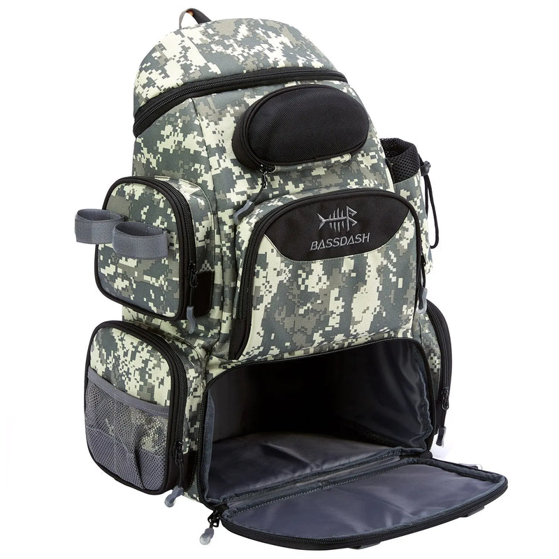 Bassdash Saco De Pesca Combater Mochila Leve Tático Combater Caixa Multifuncional