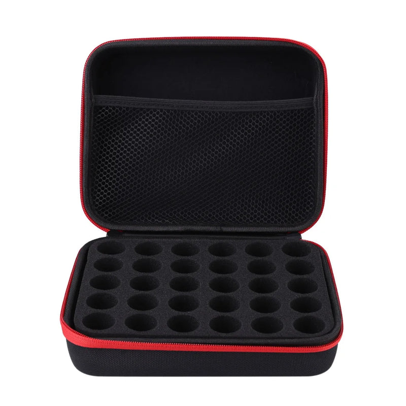 Sacos Coletadores de Óleo Essencial, Bolsa de Armazenamento Portátil, Frasco de Perfume, Maleta de Viagem, 60 Garrafas, 30 Garrafas, 15 ml, 10ml