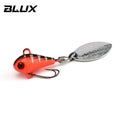 BLUX SPINTAIL Isca de pesca 4.5g 7g 11g Mag Tail Spinner Shad Metal Vib Casting Shore Jig Bait Lâmina de cobre Colher Baixo de água doce