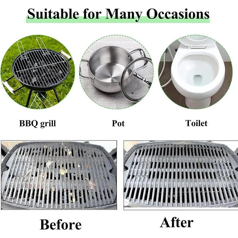 Pedra de limpeza para churrasco, tijolo pequeno cinza, grelha para churrasco, ferramenta de limpeza de placa, pedra-pomes, ferramenta de cozinha