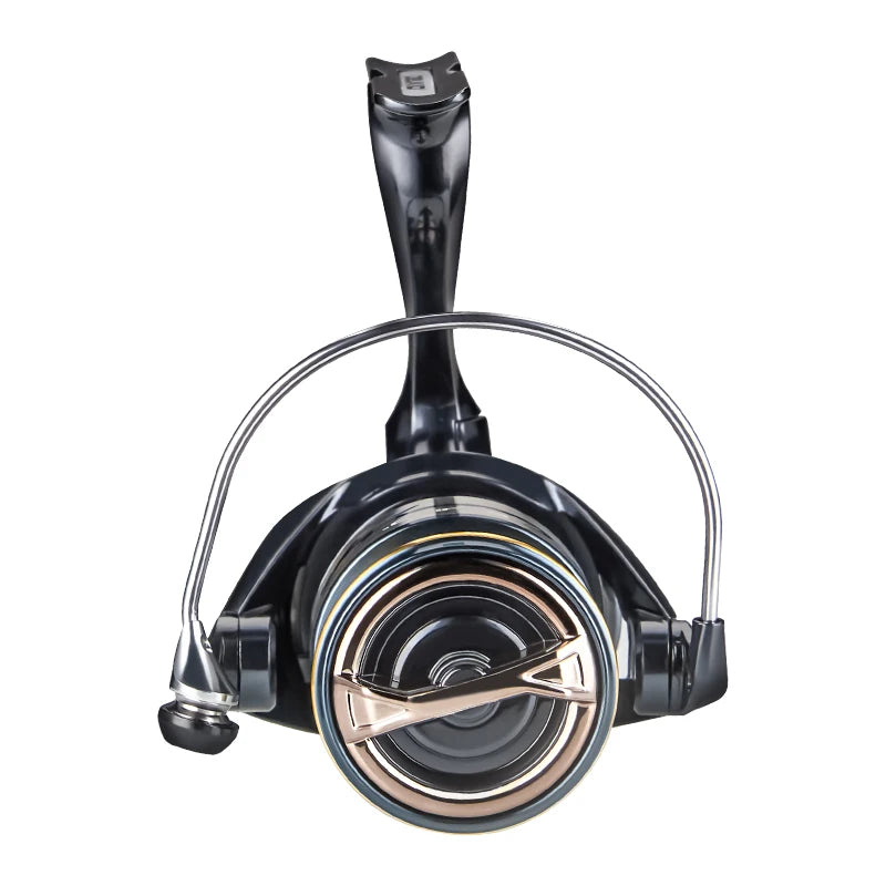 Deukio 2024 carretel de pesca 5.2:1 potência de arrasto máxima 18lbs carretel de alumínio alarme de peixe carretel de fiação para água salgada água doce