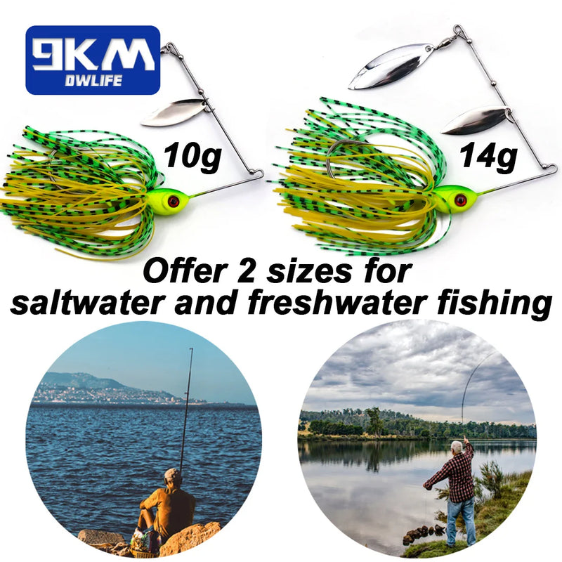 Jig iscas de pesca baixo isca de água doce nadar iscas para baixo isca de pesca swimbait gabarito isca stripper truta salmão pesca buzzbait