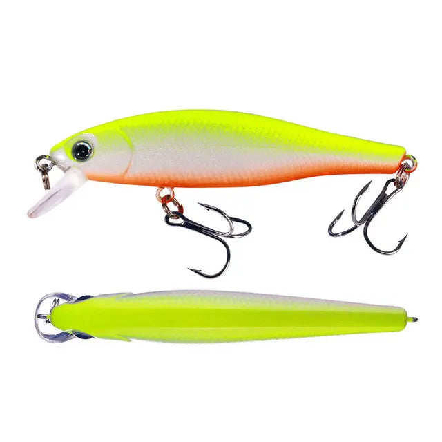 1 pçs japão modelo quente afundando minnow iscas de pesca 8.5cm 9.2g jerkbait baixo pique carkbait wobblers swimbait isca profissional