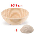 Cesta de impermeabilização de pão de vime, cesta de pão oval, fermentação de massa de vime, banneton de massa fermentada