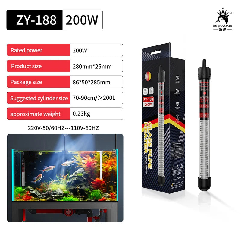 110v 220v temperatura ajustável termostato haste de aquecimento 25w 300 controle de temperatura constante aquário tanque de peixes aquecimento de água