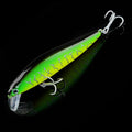 Afundando minow 5-14g jerkbait isca de pesca profissional sistema de equilíbrio de gravidade fundido isca profunda manivela wobbler pesca swimbait pesca