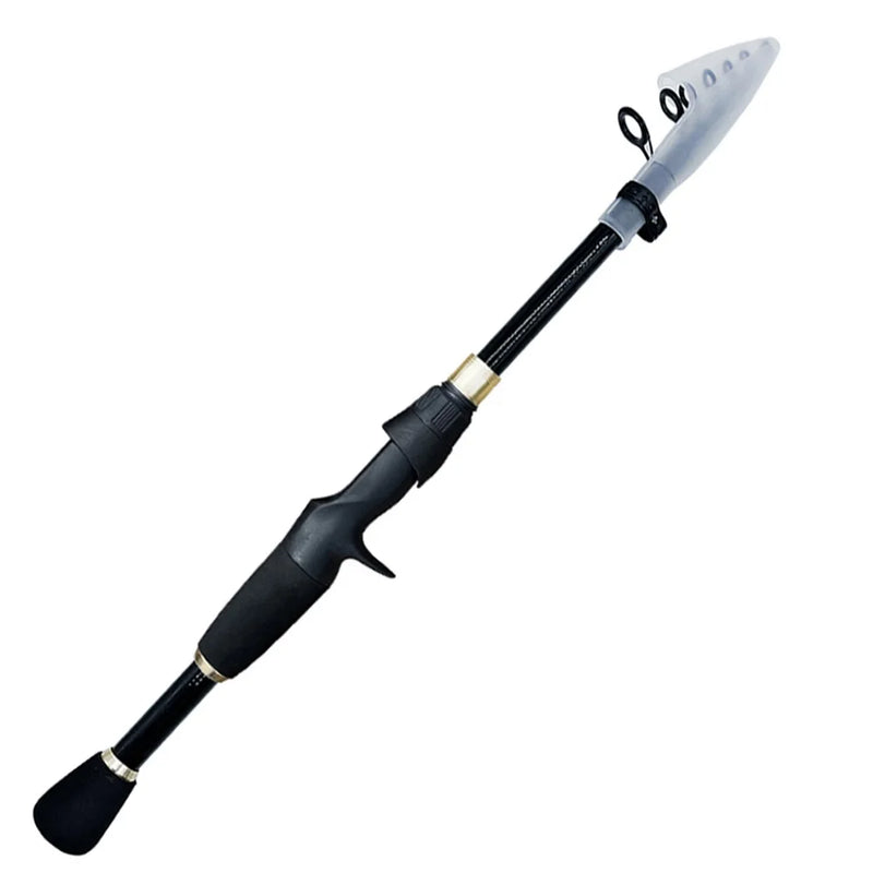 1.6-2.4m varas de pesca telescópicas ultraleve peso fiação fundição pólo de carbono acessórios de pesca isca peso 10-30g