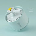 Distribuidor de água potável para animais de estimação, 2,4l, filtros de carvão ativado, led, recipiente alimentador automático, interface usb