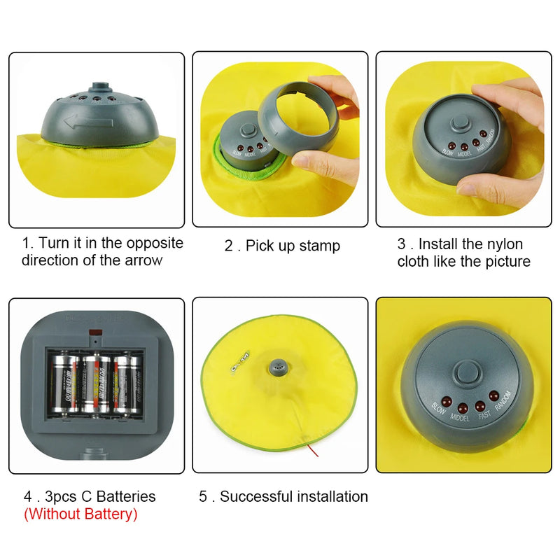 4 velocidades movimento undercover mouse tecido movendo pena brinquedo interativo para animais de estimação para gato kitty placa de brinquedo elétrico automático para gato