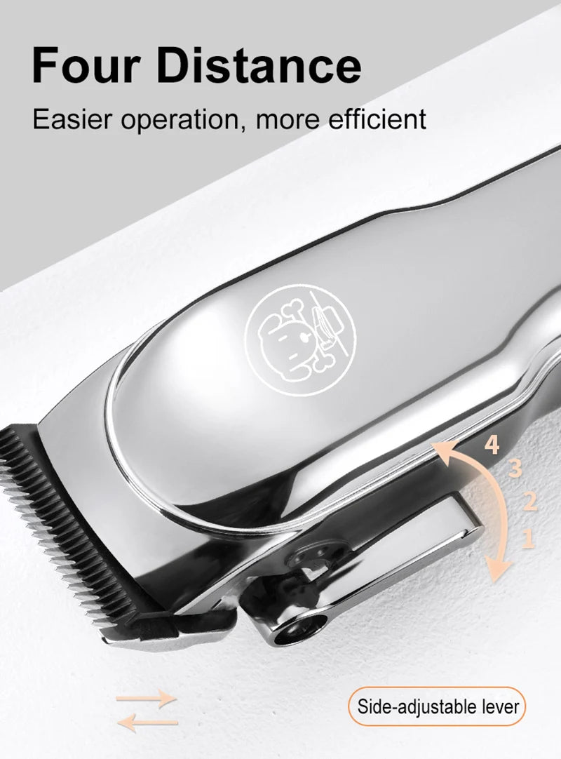 Profissional pet trimmer gato barbeador cão máquina de cortar cabelo animal filhote de cachorro aliciamento kit para cães gatos animais de estimação