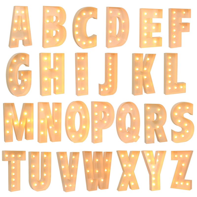 Caixa de quadro de luz led com letras gigantes, 91.5cm, chá de bebê, natal, 1 ° aniversário, festa de casamento, decoração, nome diy, caixa de enchimento de balão
