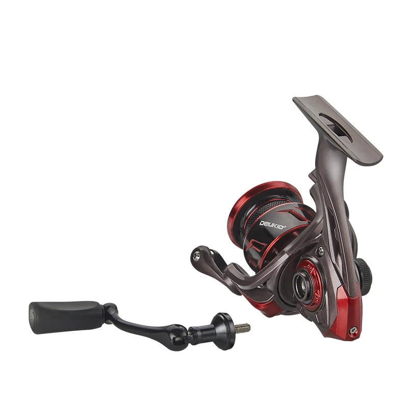 Deukio 2024 novo inovador resistência à água molinete 4 + 1bb 4.5kg potência máxima de arrasto 5.2:1 carretel de pesca de água doce