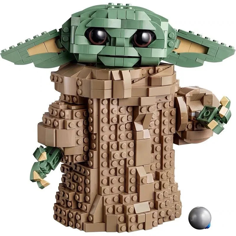 Star wars a criança 75318 kit de construção presente de natal para crianças presente de aniversário tijolos construtor brinquedos para crianças meninos meninas