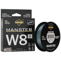 Seaknight marca w8 ii série linhas de pesca 8 tece 500m 300m 150m atualização forte trançado linha pe para pesca em água do mar 15-100lbs