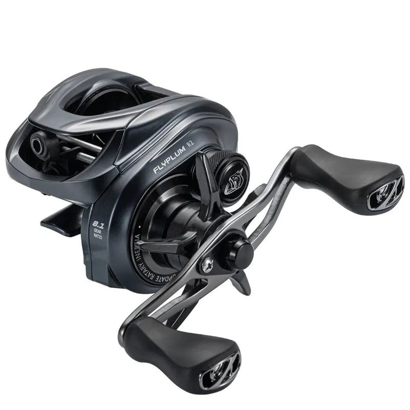 SOLOKING-FLYPLUM R2 Baitcaster Reel, 8.1 Gear Ratio, 6 + 1BB, 159gram/5.6oz, 5kg de Potência, Drag Clicker, Baitcasting Fishing Reel