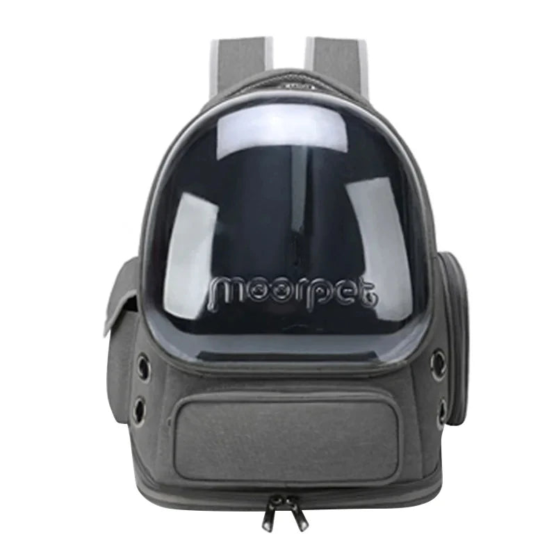 Bolsa transparente para transportar gatos, mochila de viagem ao ar livre para gatos, cães pequenos, respirável, bolsa de transporte para gatos, suprimentos para animais de estimação