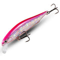 Afundando minow 5-14g jerkbait isca de pesca profissional sistema de equilíbrio de gravidade fundido isca profunda manivela wobbler pesca swimbait pesca