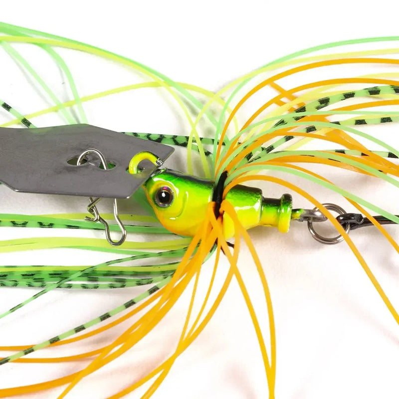 6 pçs/set chatterbait iscas de pesca kit spinner isca de pesca weedless buzzbait wobbler pesca crankbait para baixo pique swimbait