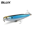 Blux stray cão topwater lápis 70mm 8.2g superfície walker isca de pesca caminhada o cão artificial água salgada baixo isca dura enfrentar
