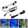 18-48cm led luzes do aquário à prova dwaterproof água luz do tanque de peixes pode ser escurecido lâmpada submersível com temporizador ligar/desligar automático decoração subaquática 3 modos