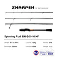 Purelure sharp viagem isca macia longa fiação e fundição xf/mf ação hastes fuji componentes baixo pique vara de pesca carretel