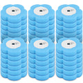 18/36 pçs escova de vaso sanitário descartável substituição cabeça kit limpeza vaso sanitário escova alça longa wc acessórios ferramenta