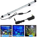 18-48cm led luzes do aquário à prova dwaterproof água luz do tanque de peixes pode ser escurecido lâmpada submersível com temporizador ligar/desligar automático decoração subaquática 3 modos