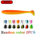 1-100 pçs t cauda 70mm 90mm 120mm shad worm isca macia isca artificial swimbait isca wobbler iscas macias silicone pesca esportes