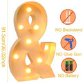 Caixa de quadro de luz led com letras gigantes, 91.5cm, chá de bebê, natal, 1 ° aniversário, festa de casamento, decoração, nome diy, caixa de enchimento de balão