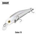 Reino kingart afundando minnow iscas de pesca 6g 9g 14g 18.6g jerkbaits boa ação wobblers fr silêncio iscas duras robalo
