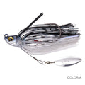 13.5g spinner isca baixo gabarito chatter isca de pesca kit wobblers para baixo equipamento de pesca colher de pesca