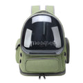 Bolsa transparente para transportar gatos, mochila de viagem ao ar livre para gatos, cães pequenos, respirável, bolsa de transporte para gatos, suprimentos para animais de estimação